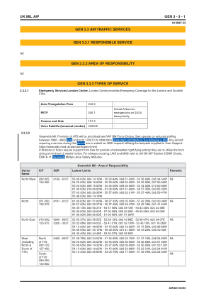 英国军事 aip gen 3 - 3 - 1 gen 3.3 空中交通服务